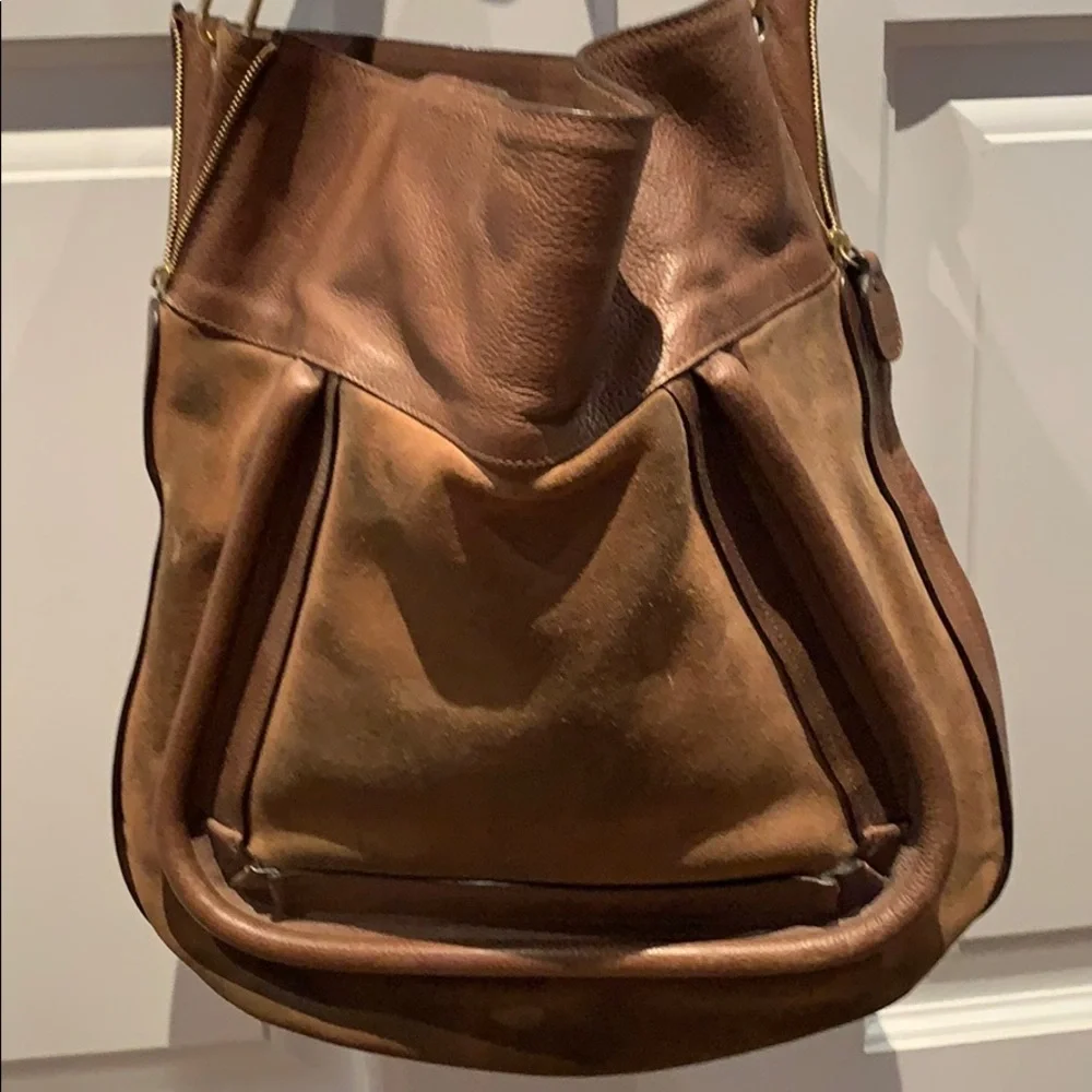 Chloé Brown Leather Shoulder Bag - Picture 4 of 12